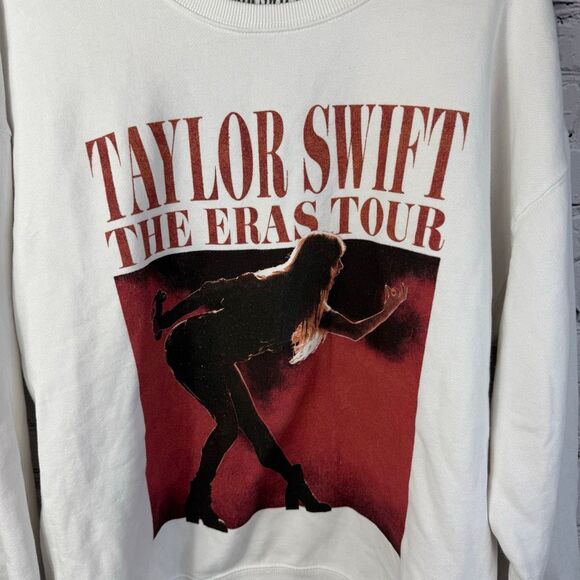 Taylor Swift The Eras Official Tour Crewneck Graphic Sweatshirt XL B - Picture 2 of 7